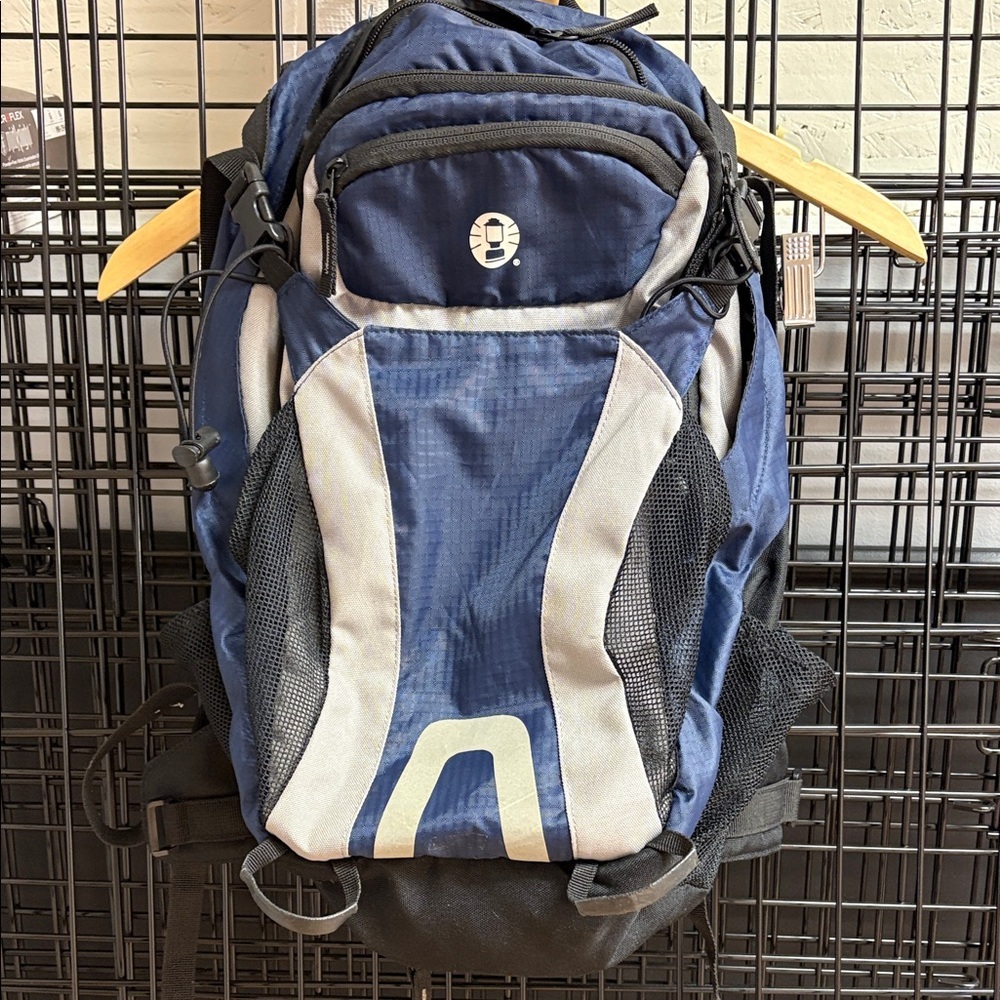 Coleman Hydro PackBlue and Gray Unisex Daypack Backpack - Comfort Carry